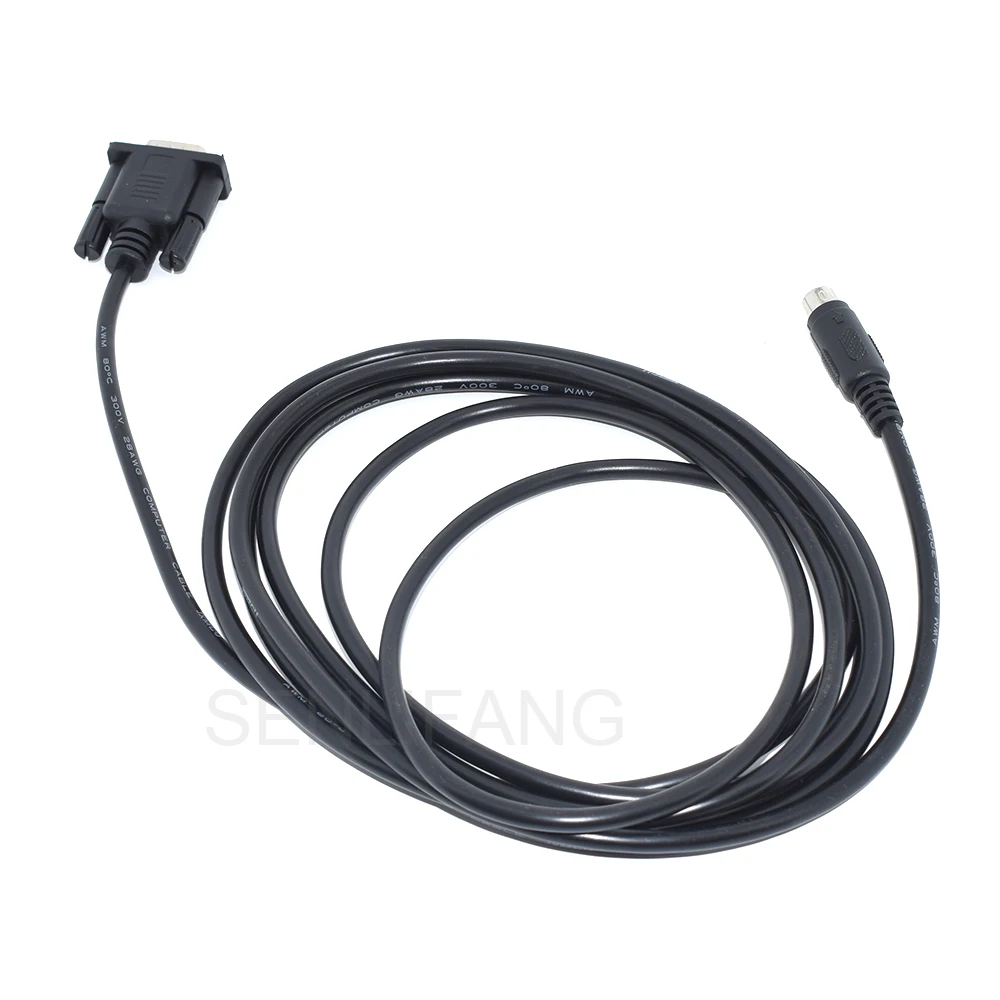 DOP-DVP 3M 5M For Delta PLC Communication With HMI Cable Data Cable DOP-CA232DP DB9 TO MD8 NEW