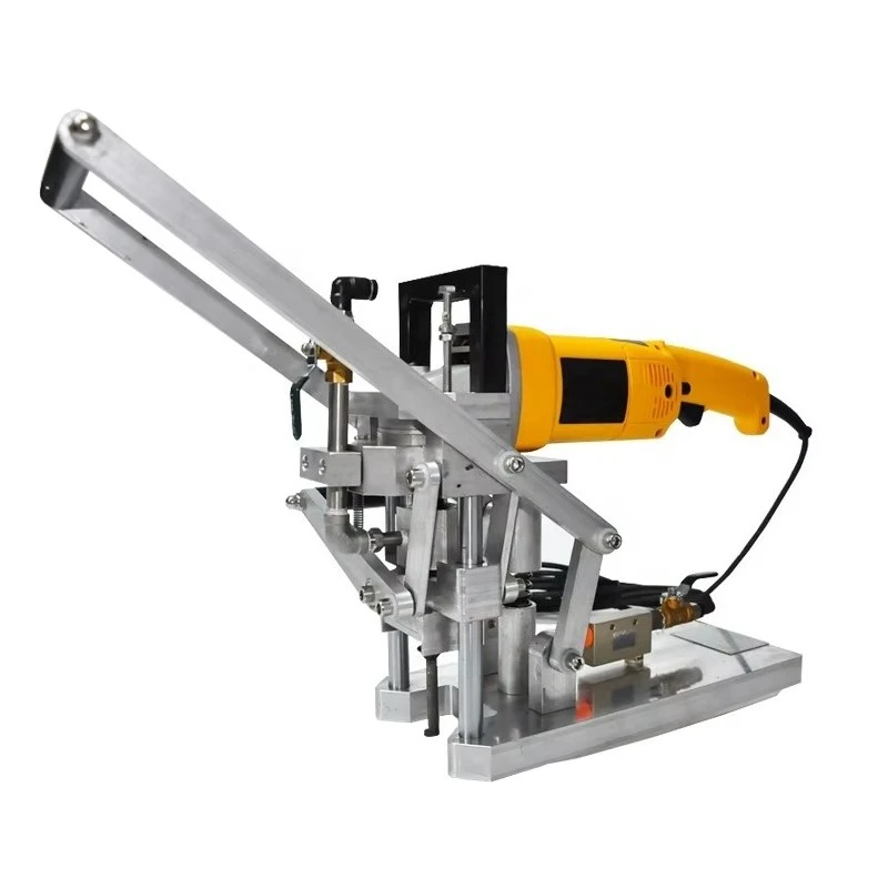 Handheld Stone Back Bolt Drilling Machine Stone Tile Hole Opener Curtain Wall Dry Hanging Professional Construction Equipment