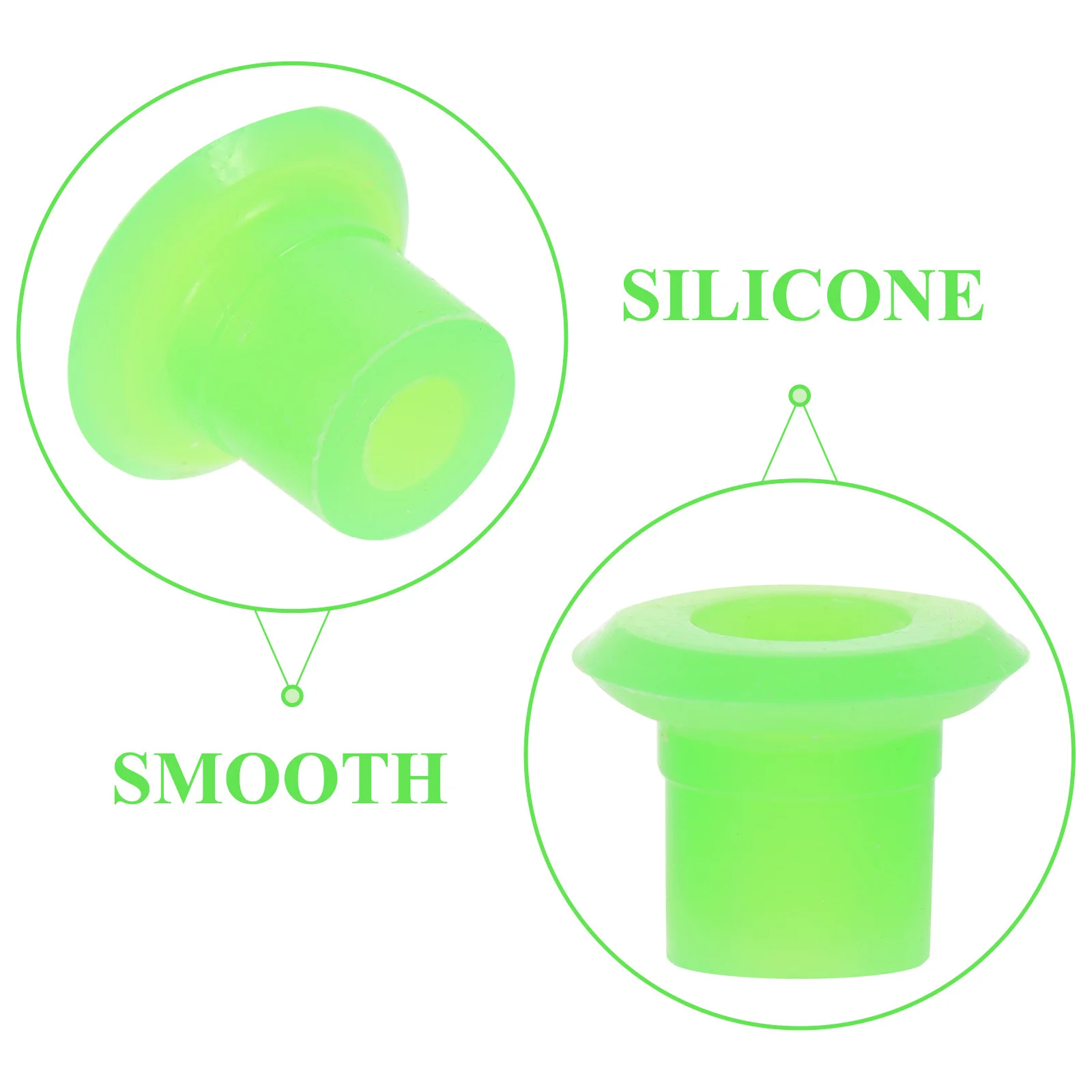 

1 Box Tattoos Needle Grommets Silicone Material Disposable Tattooing Needle Cushions Strong Elasticity for Professional Tattoos