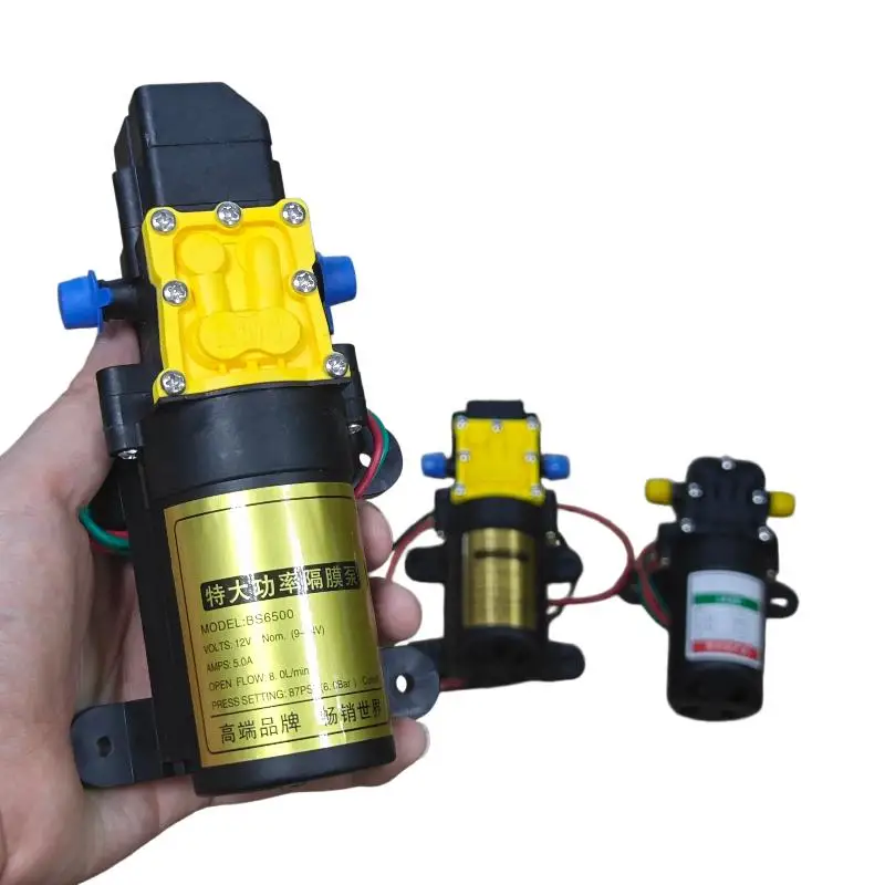 Self-priming Diaphragm Water Pump 3/5/6/8L High Pressure Agricultural Spray Pump For Insect Killer Application In Farming