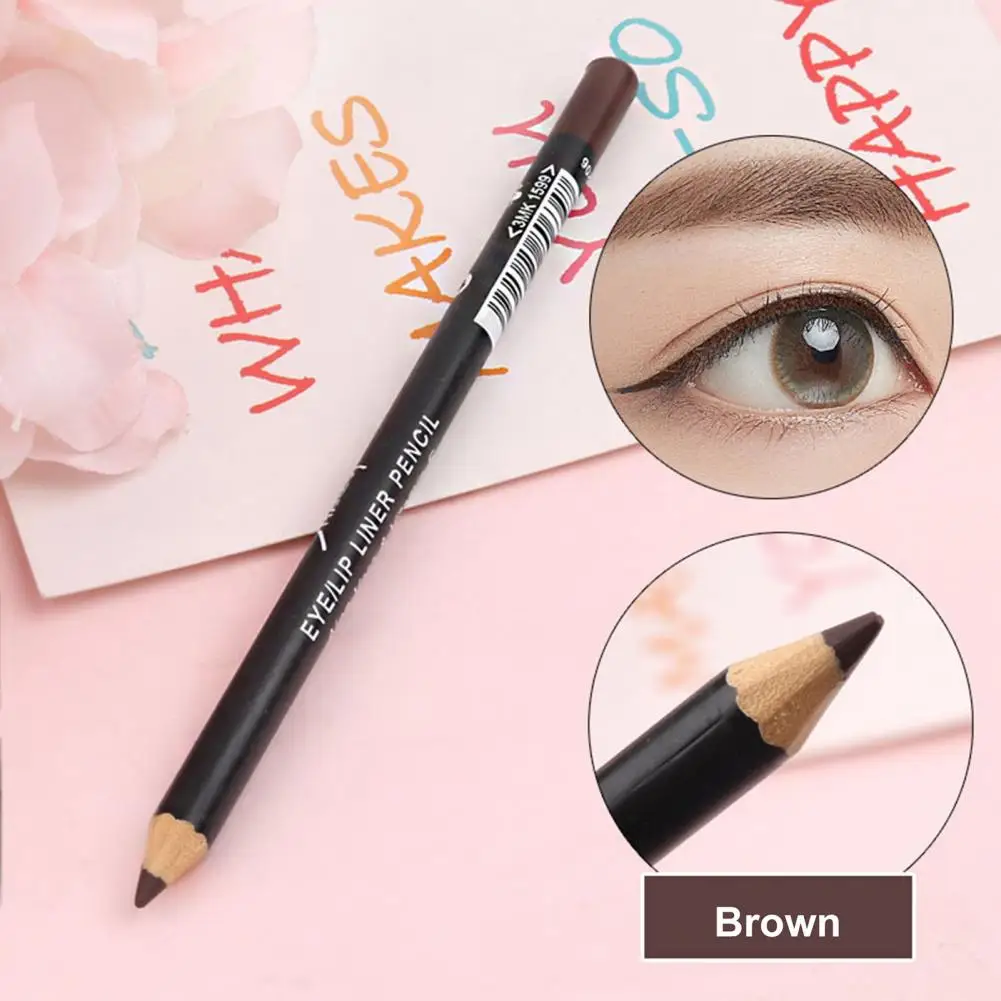 Kredka do makijażu brwi przenośna delikatna tekstura lekki twardy Eyeliner ołówek do brwi ołówek do brwi nie blaknie