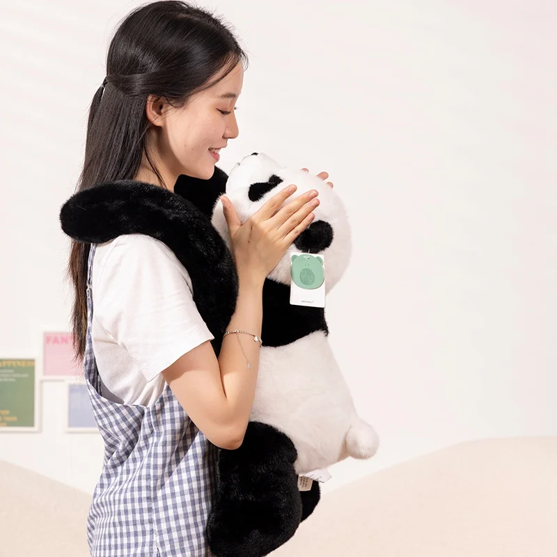 30-65cm High Quality Plush Animals Raccoon Throw Pillow Soft Long-arm Dinosaur Sloth Panda Koala Plush Toy Cushion Home Decor