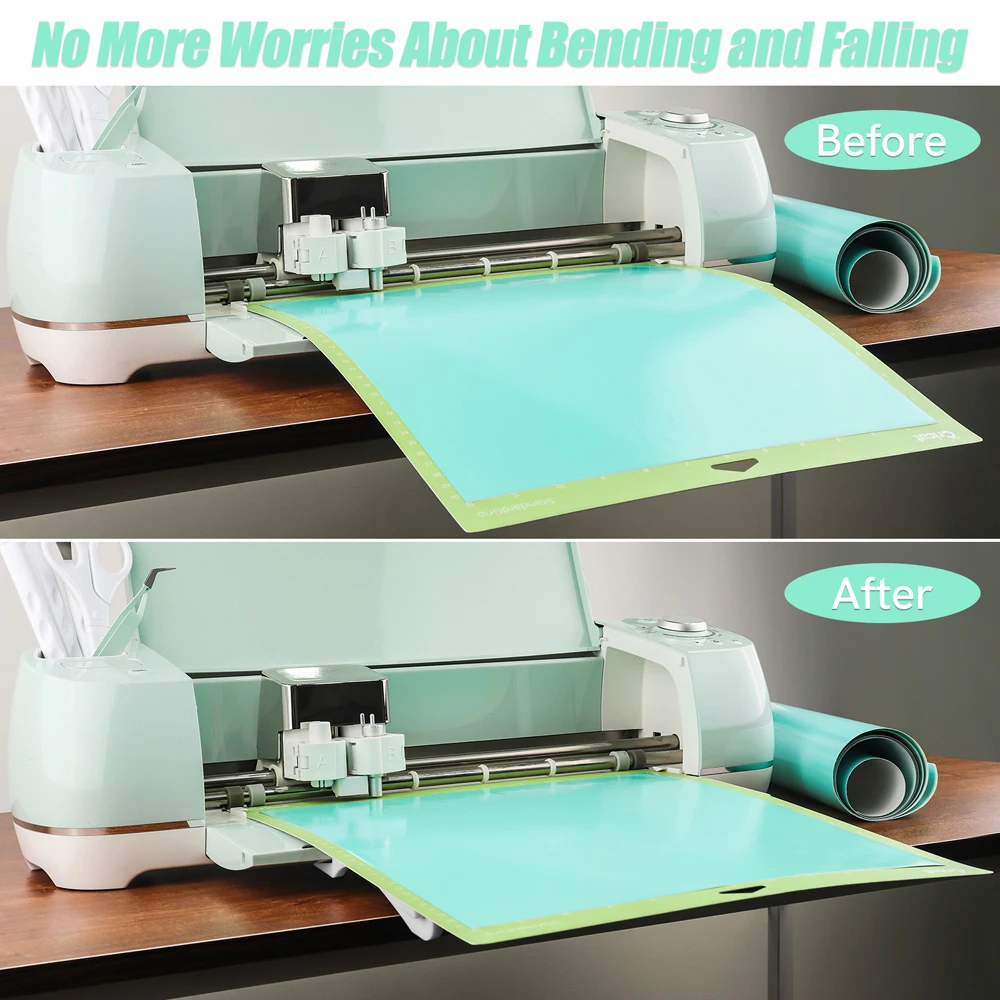 Extension Tray Compatible with Cricut Explore Air 2 & Explore 3/Cricut Maker 3 and Maker Cutting Mat Support Tool 2023