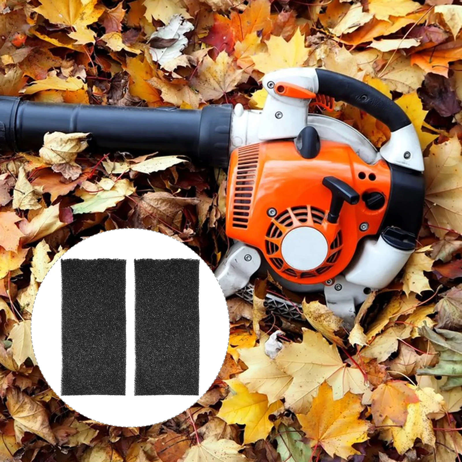 

2 Pieces Car Dustproof Sponge Filter for F01 F02 F04 F07 M5 Air Conditioning Evaporator Box Blower Motor HVAC Sponge