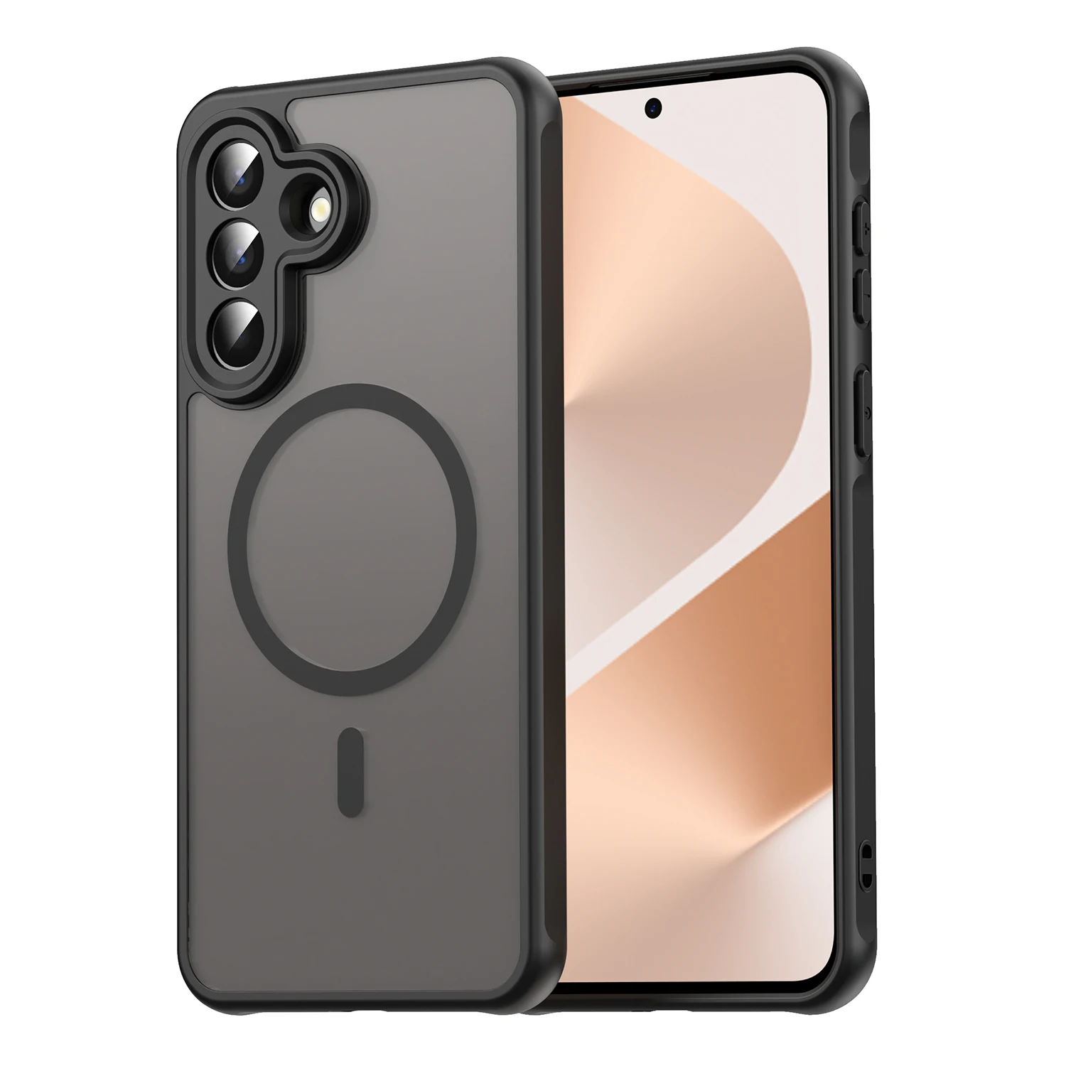 Magnetische Hülle für Samsung Galaxy A37 5G Silikon-Hartschalenhülle für Galaxy A57 5G