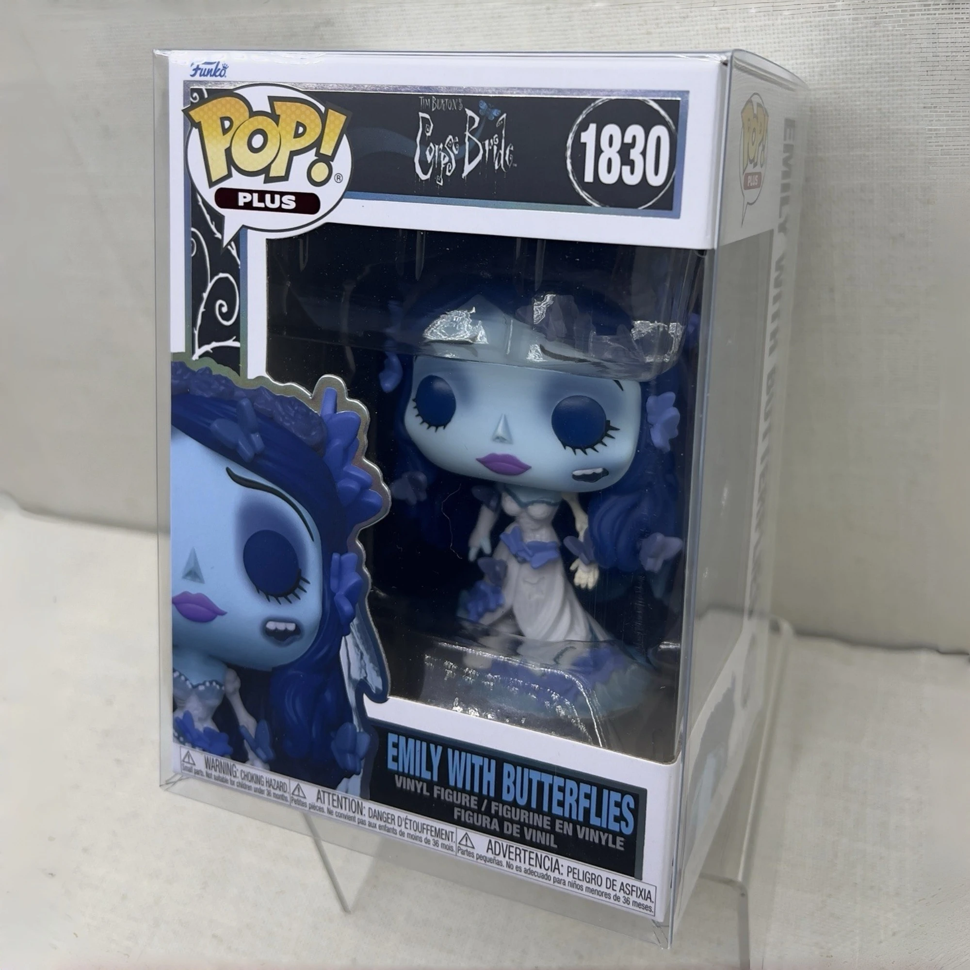 Funko Pop Corpse Bride Plus Emily with Butterflies Vinyl Figure 1830 Officially Licensed Collectible Desktop Decor Boxed Gift view 3
