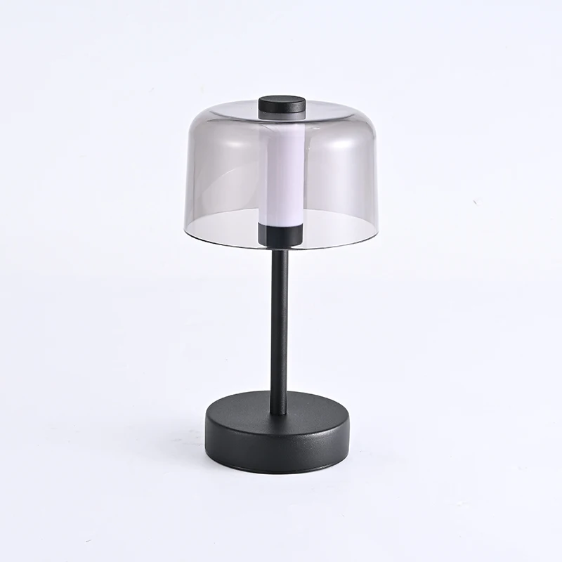 KFV Bureaulamp Luxe Transparante Lichtkap Slaapkamer LED Tafellamp Decoratie Sfeerverlichting Nachtkastje Oplaadbare Bureaulampen led tafellamp oplaadbare tafellamp led tafellamp oplaadbaar desk lamp