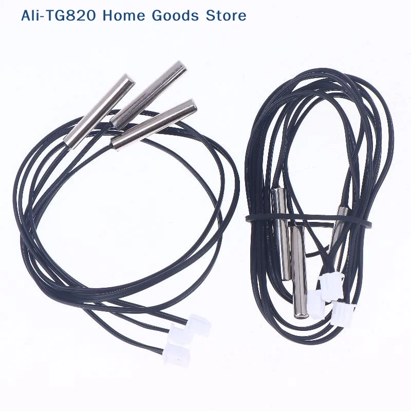 [TG820]1/3Pcs For  W1209 W1401 30/50/100/200/300cm Ntc 10K 1% 3950 Thermistor Temperature Sensor Waterproof Probe Cable