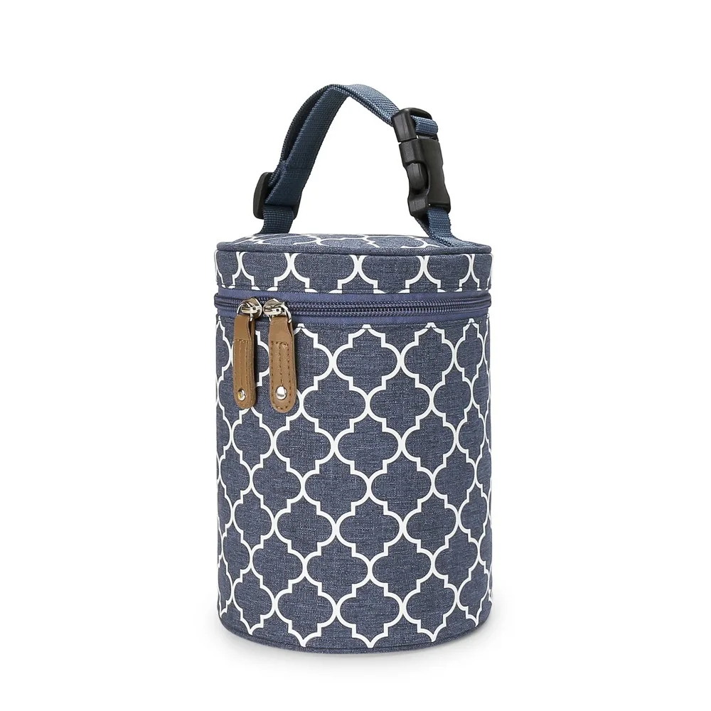 

Thermal Insulation Stroller Hanging Bag Hanging Design Large Capacity Insulated Breastmilk Cooler Bag Waterproof Travel Carrier