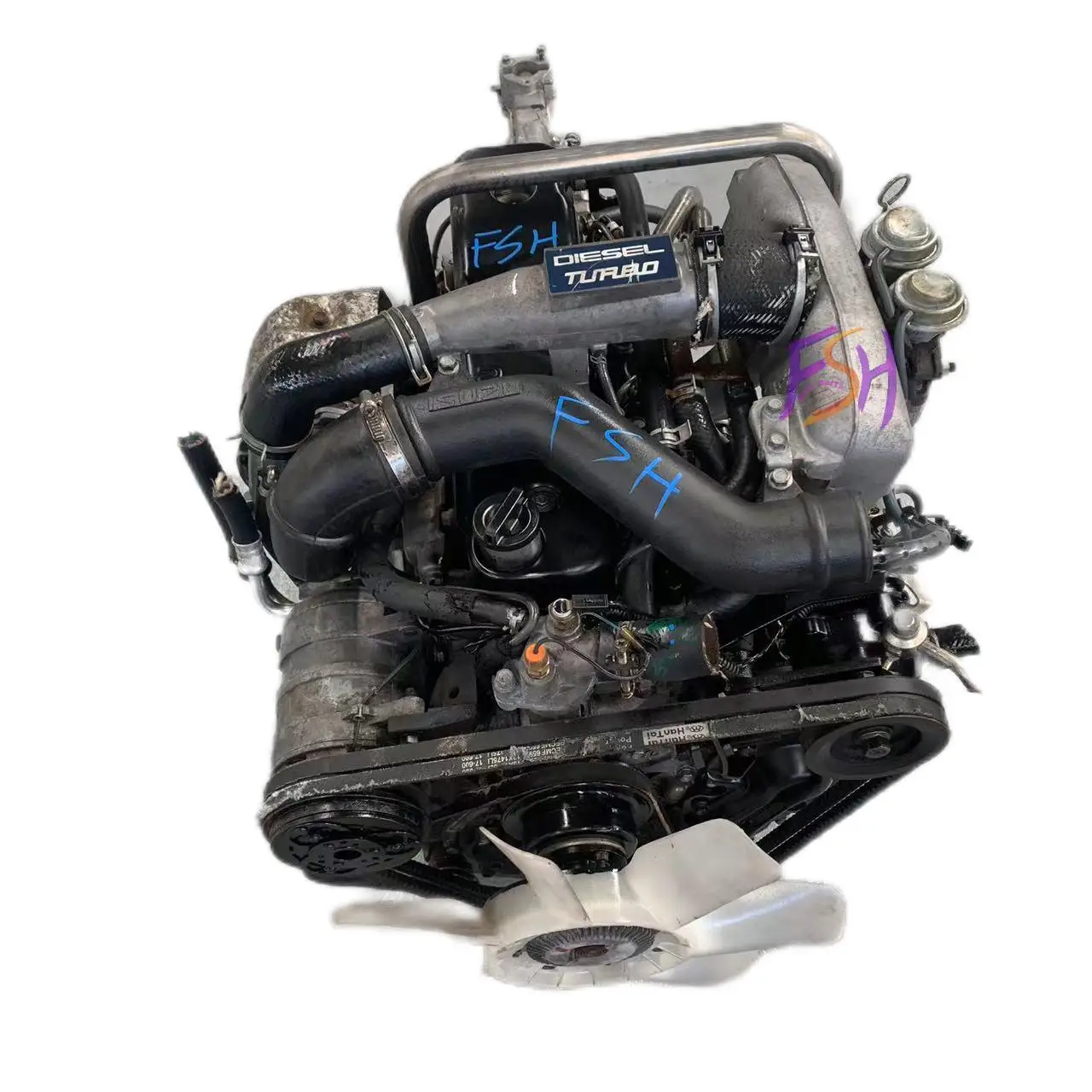 ForIsu Zu Used Diesel Engine 4JB1T High-stock Complete Engine For Pickup 4JB1T