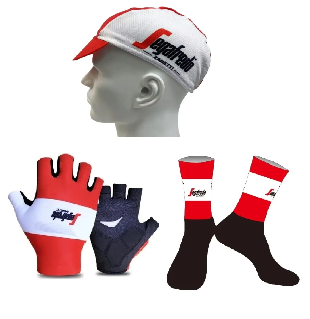 Segafredo Team Одна пара велосипедных перчаток с половиной пальца / ОДИН ПАРА ВЕЛОСИПЕДНЫХ НОСКИХ ШКАПЕТОВ/ЧОПКИ Segafredo Team Одна пара велосипедных перчаток с половиной пальца / ОДИН ПАРА ВЕЛОСИПЕДНЫХ НОСКИХ ШКАПЕТОВ/ЧОПКИ