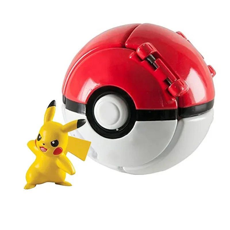 Pokemon Elf Bal Pokeball Anime Figuur Cartoons Pikachu Charizard Piplup Kyogre Pocket Monster Huisdier Anime Action Model Speelgoed Geschenken