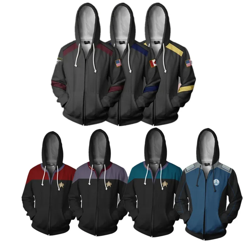 

Новая мужская толстовка Stargate SG-1 2025 года, тонкая и забавная модная куртка на молнии ★ ★ ★