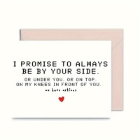 1 PC  1pc Love Romantic Greeting Card For Him For Her On The Anniversary For Valentines Day Your Side Or Under, Or On Top Bedroo