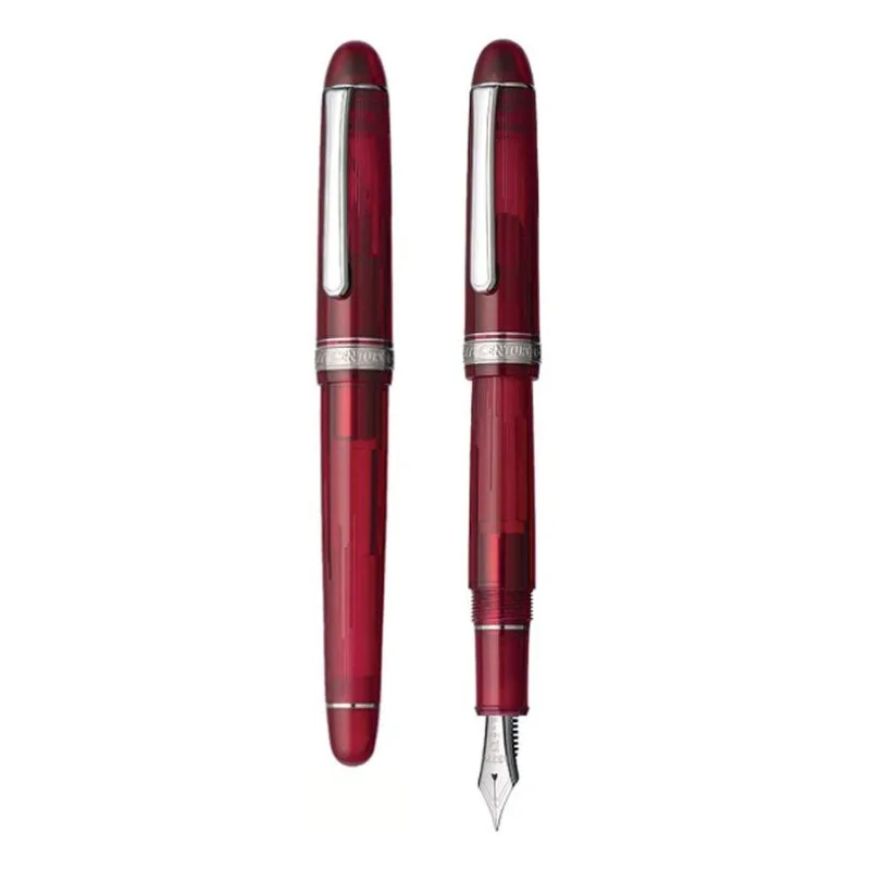 PLATINUM Japanese Fountain Gold Pen Limited Edition Fuji Four Seasons Series Spring/Autumn 14k Gold Pen Tip F M 0.7 0.5 Nib