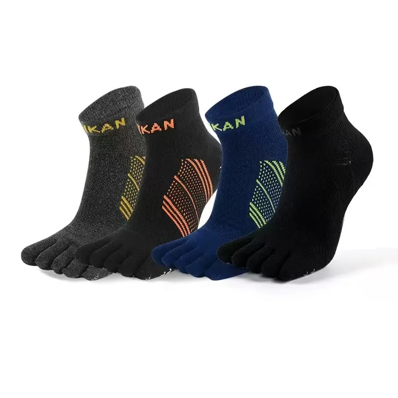 MEIKAN Marathon Running Socks Men And Women Five-finger Sports Socks Coolmax Quick-drying Outdoor Compression Socks