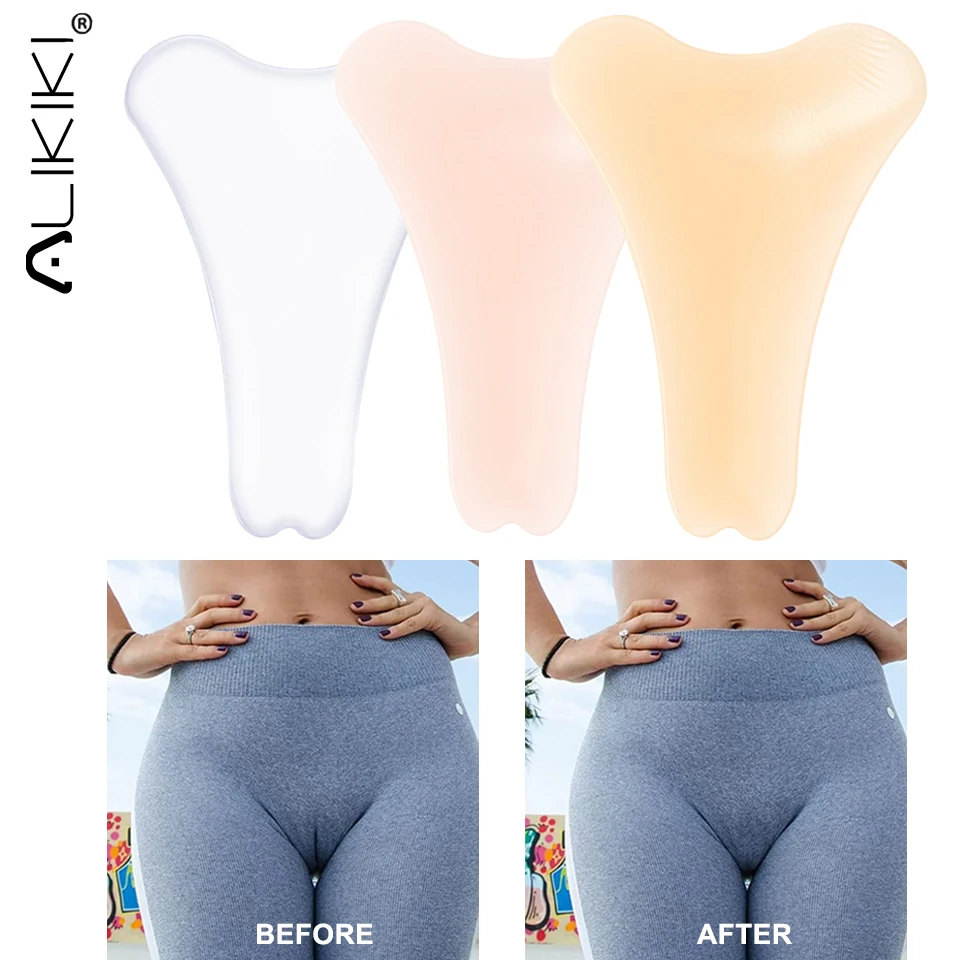 Silicone Cameltoe Prevention Underwear Invisible Silicone Camel Toe Concealer Camel Feet Proof Panties Insert for Yoga Leggings