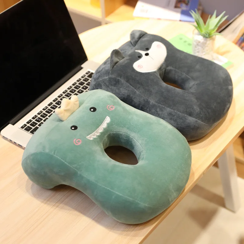 Naptime Pillow for Office Workers And Primary School Students Cartoon Plush Material Desk Nap Pillow Sleep Aid Cushion