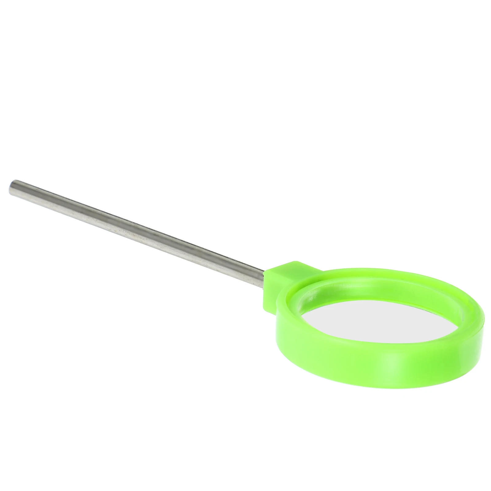 

Experiment Handheld Convex Lens for Physics Teaching Accessories Magnifying Iron