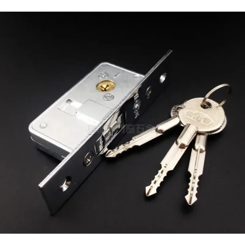 Invisible/Mortise lock,Pull gate Hook lock,Alloy lock body,For Framed glass door,strong, durable,Door hardware