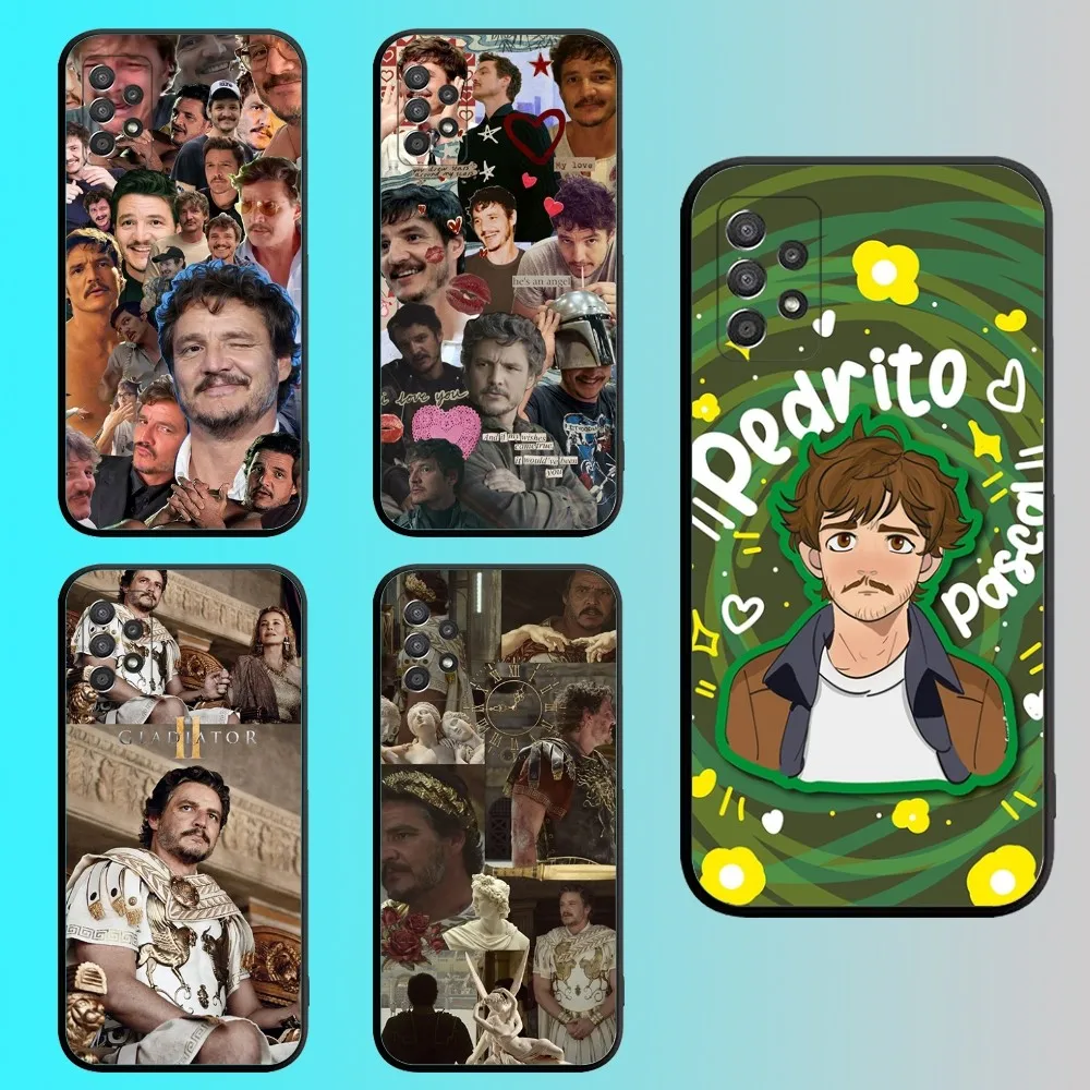 

Actor Pedro Pascal Daddy Phone Case For Samsung S 25,24,21,22,23,30,20,Ultra,Plus,Fe,Lite,Note,10,9,5G Black Soft