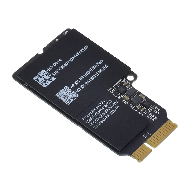 1 PCS BCM94360CD Wifi Bluetooth Card 2.4Ghz/5Ghz BT 4.0 Wireless Module Dual Band Broadcom For Apple Hackintosh