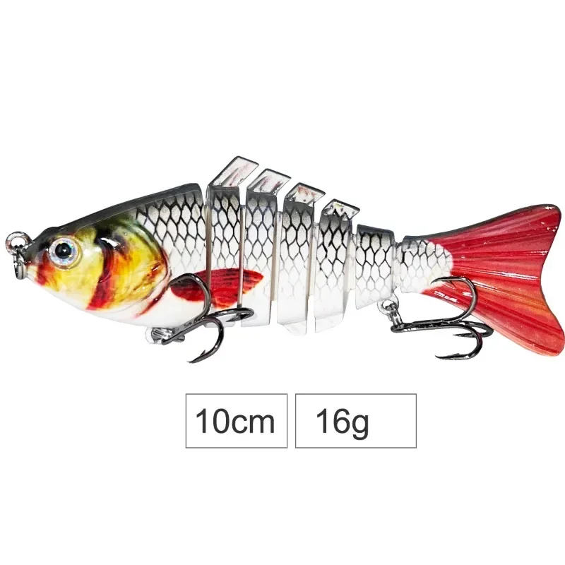 Sinking Wobblers for Pike 8cm/10cm Swimbait Jointed Lures for Fishing Artificial Bait Hard Crankbaits Fishing Lure Tack