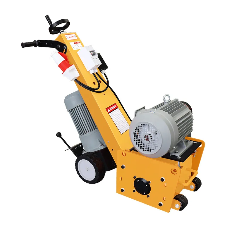 

Cement pavement milling machine Small electric diesel hair pulling machine Asphalt pavement hand push hair chiseling