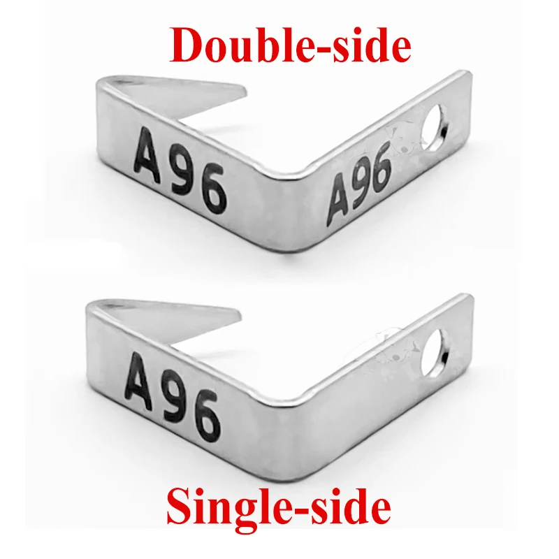 20pcs/50pcs/100pcs Laboratory Animal Rat Mouse Ear Tag Clamp Guinea Pig Ear Marking Sign Mice ID Mark