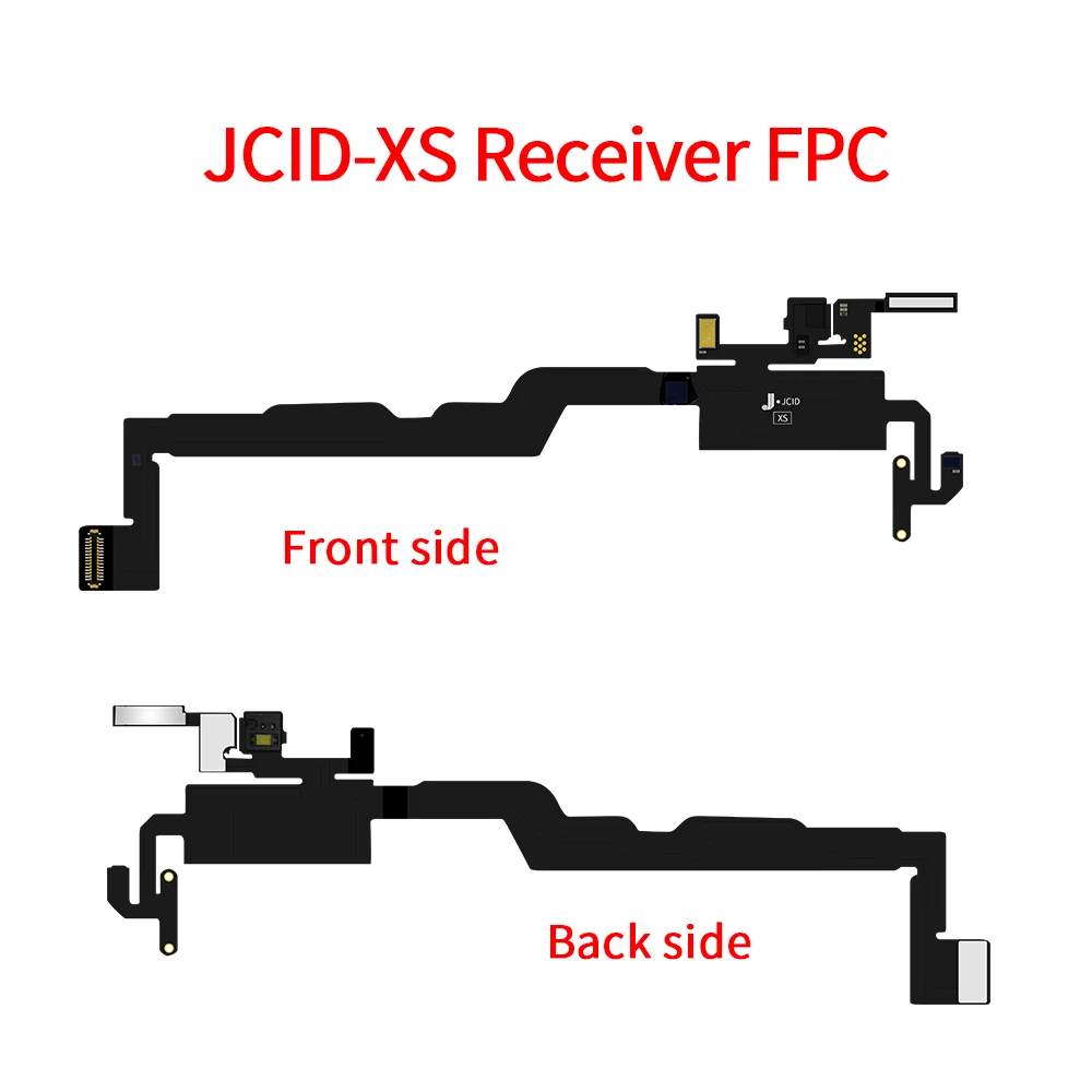 JCID Receiver FPC JC Ear Earpiece flex Sensor Cable Without Speaker For iPhone X XS 12 11Pro 13 Face ID True Tone Repair