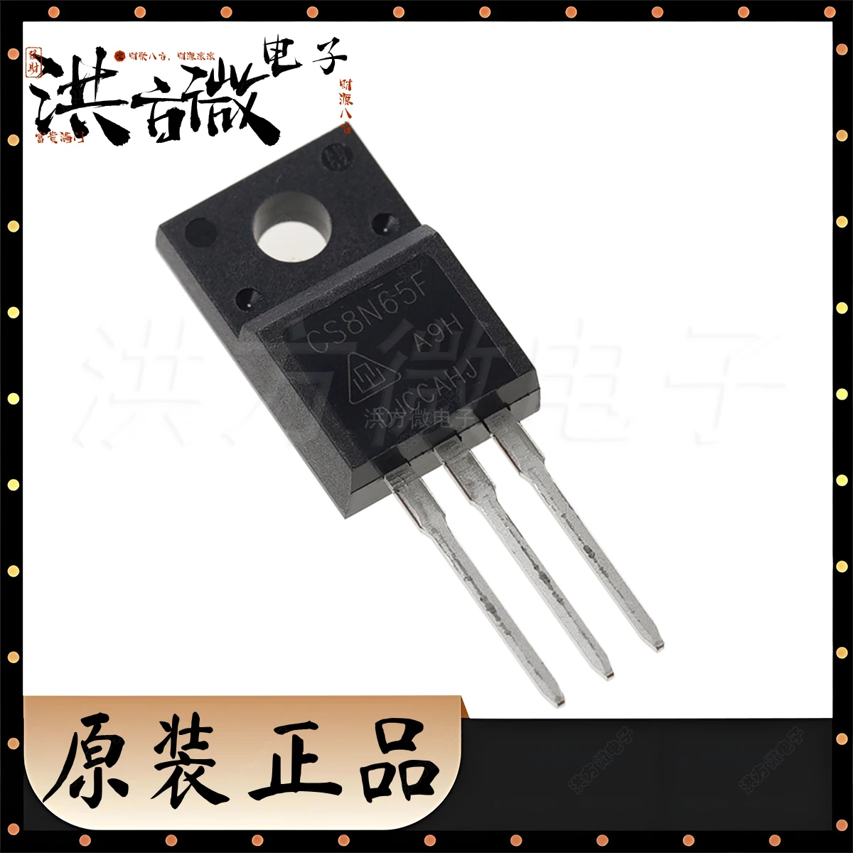 CS8N65F A9H CS8N65FA9H TO-220F-3 NEW Original Field Effect Tube 650V 8A 45W 0.9Ω TO220F-3 N-Channel Power MOSFETs CS8N65FA9H