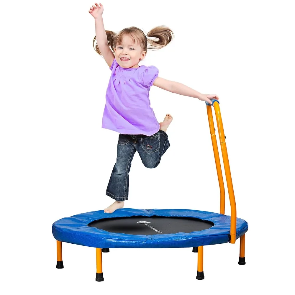 Foldable Mini Trampoline Rebounder for Children & Adults, Holds Up to 220lbs, Custom