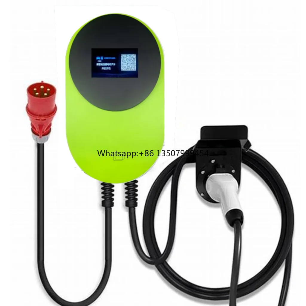 WIFI Mobile Electric Car Pile EV Wall Box 11kw NST Charging Station AC Wallbox Wall-mounted Fast Charger Wallbox