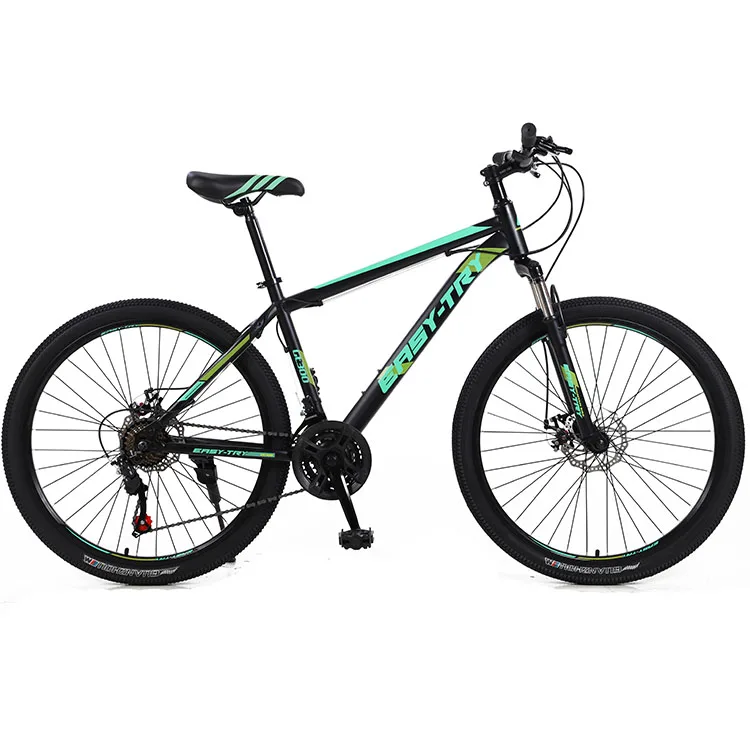 Bicicleta Deportiva de 26 Pulgadas con Suspensión Completa y 21 Velocidades, Bicicleta de Carbono para Hombre, Bicicleta con Frenos de Disco, Bicicleta Económica Más Popular
