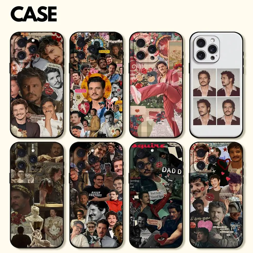 

Pedro Pascal Actor Phone Case For IPhone 17 16 15 14 13 12 11 PRO MAX PLUS Mini TPU Soft To Skin-friendly Case