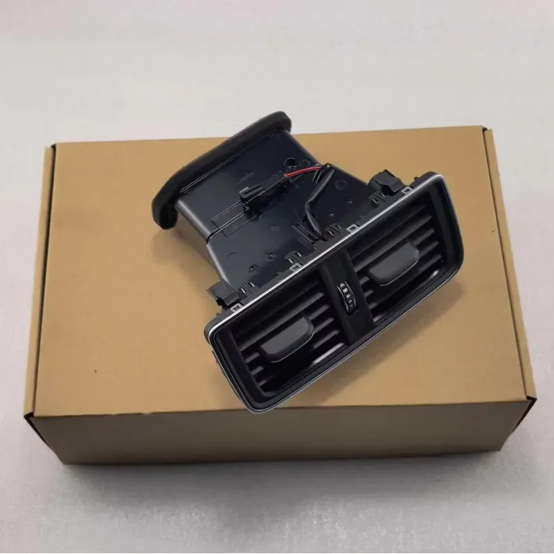 Car Rear Seat Air Conditioning Vent for Audi Q5 2018-2024 A/C Outlet Cover Replacement Auto Interior Accessories Black