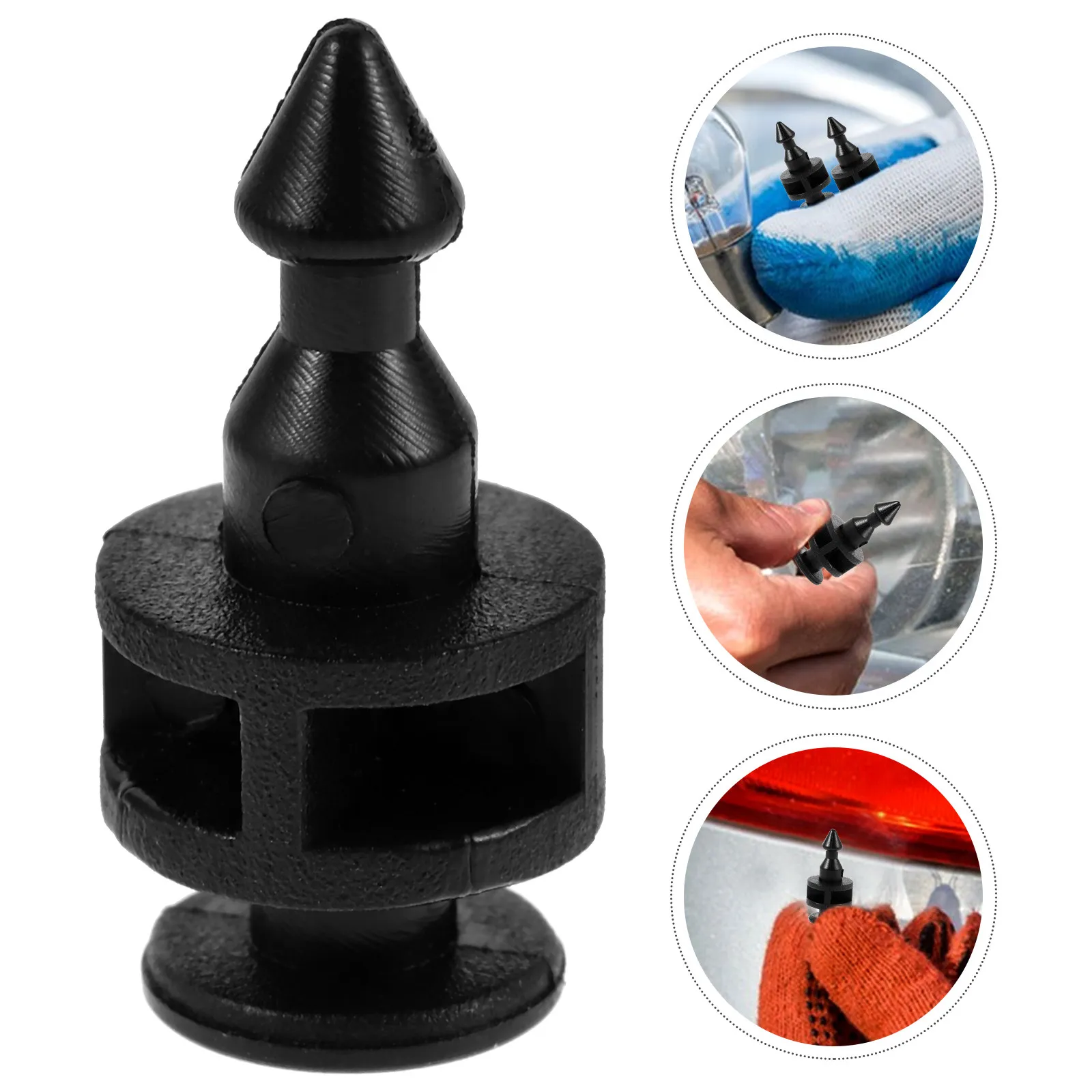 50Pcs Car Tail Light Clips Tail Lamp Retainer Fastener Auto Rear Lamp Fixing Accessory Compatible A0008208164 2e0945230