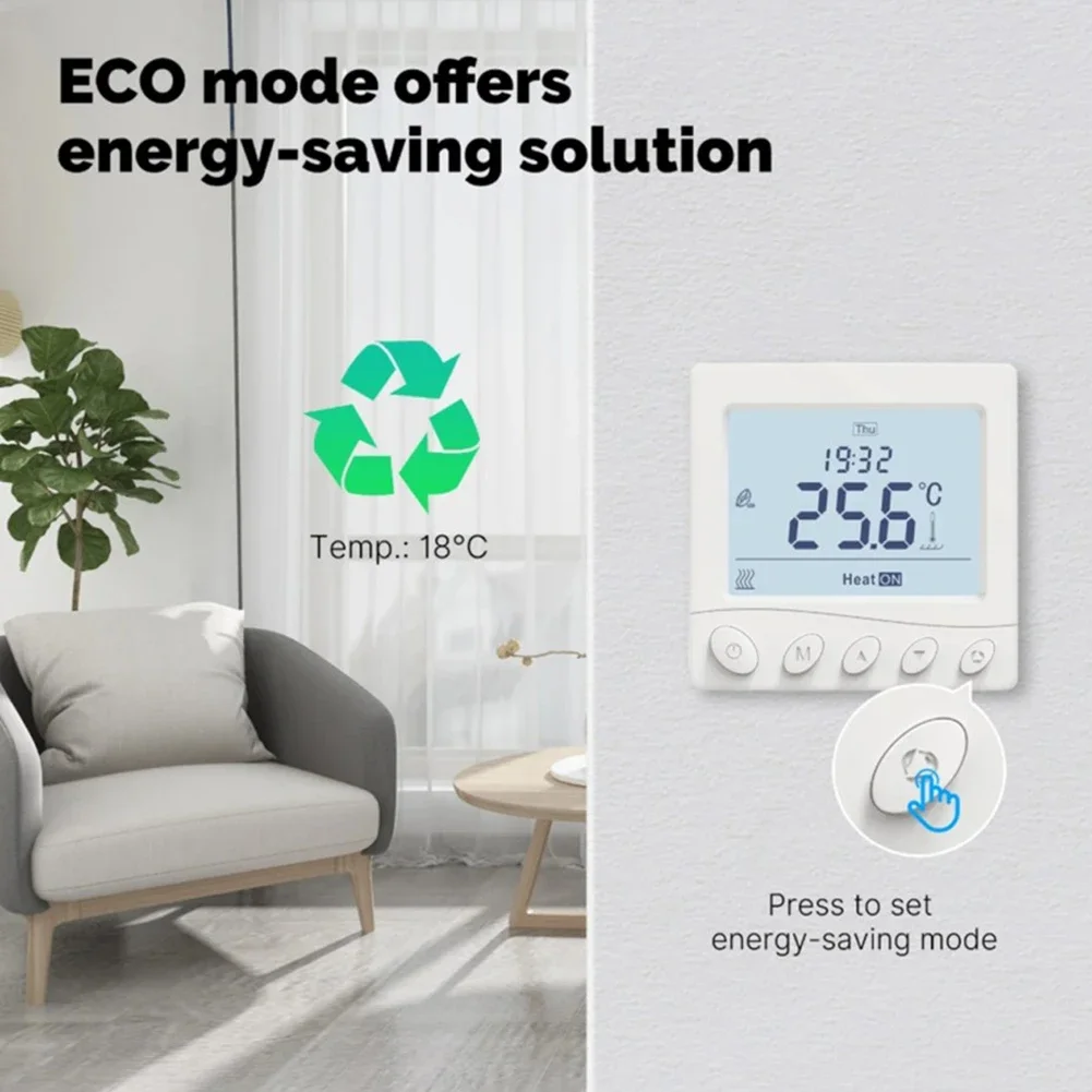 thermostat-intelligent-programmable-pour-chauffage-au-sol-avec-commande-a-distance-wlan-assistant-vocal-economie-d'energie-et-verrouillage-enfant