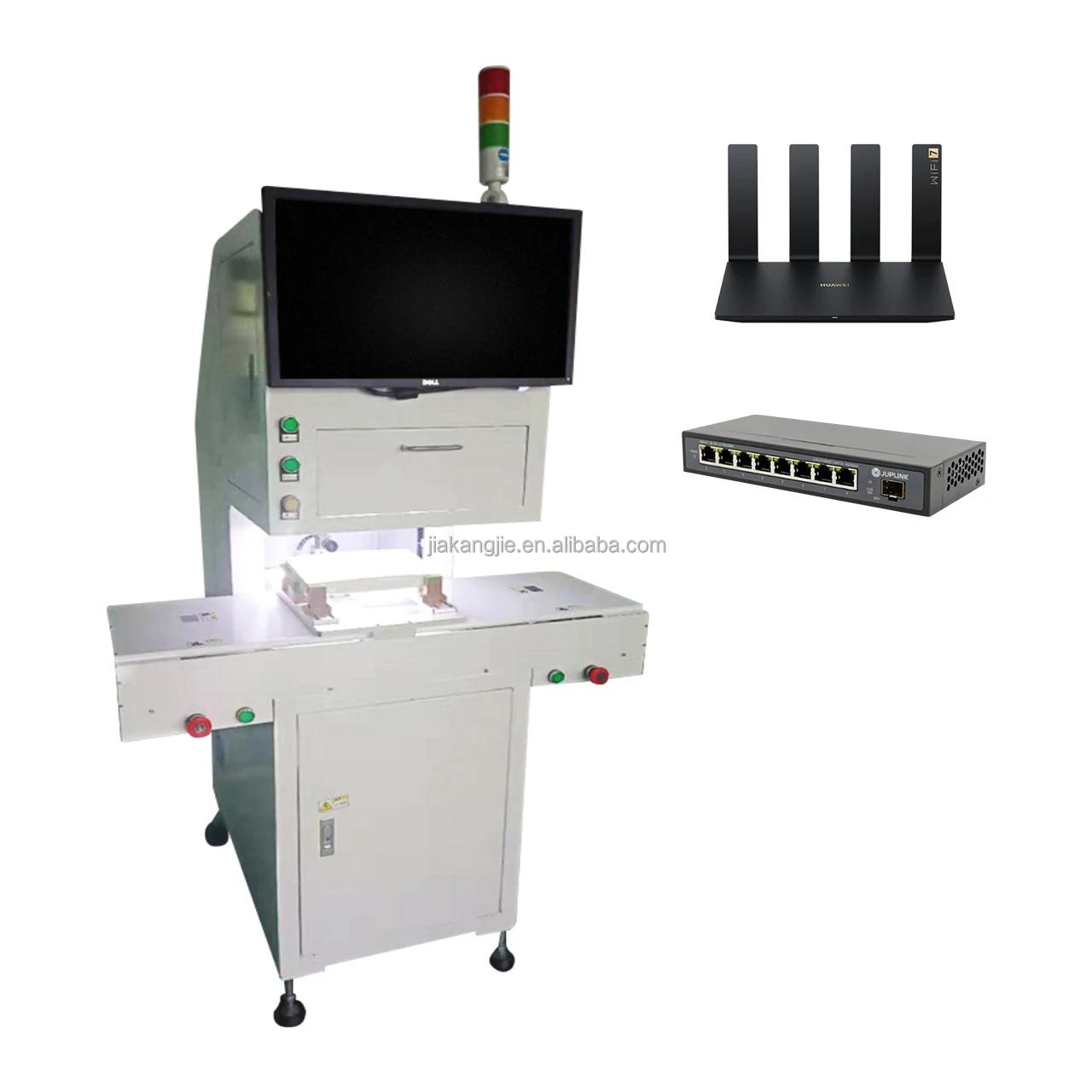 Automatischer Router-Schaltcode-Scan-Detektor – Ausrüstung zur Erkennung defekter Code und Schmutz