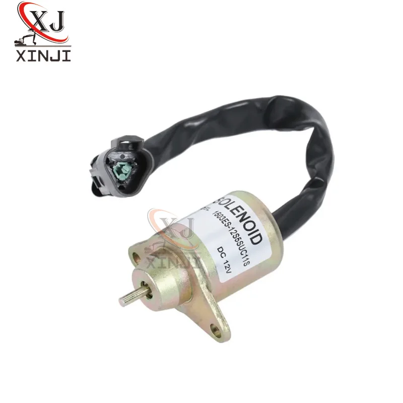 

Parts Fuel Shut Off Solenoid 41-9100 41-6383 42-0100 for Yanmar Engine Thermo King TK249 TK374 TK388 TK395 TK482 TK486, Solenoid