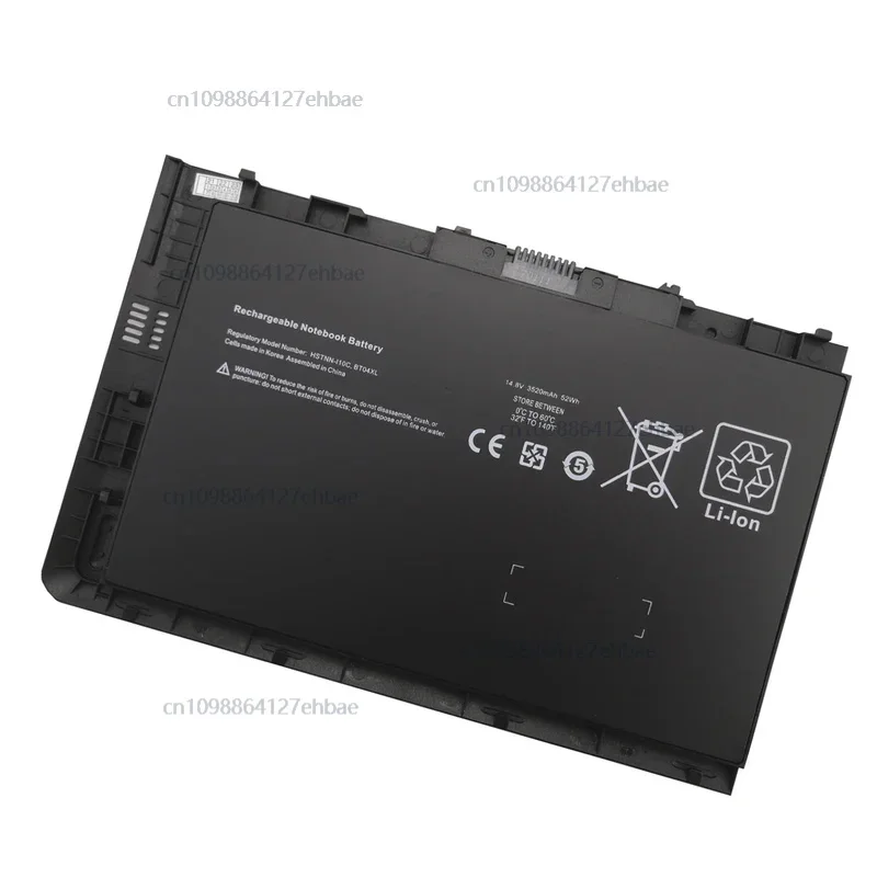 

52wh BT04XL 14.8V battery for HP EliteBook Folio 9470 9480M Series HSTNN-IB3Z HSTNN-DB3Z HSTNN-I10C BA06687517-1C1 Fit Notebook