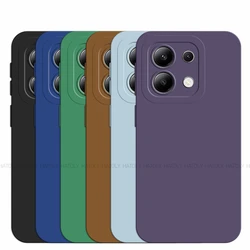 For Xiaomi Redmi Note 13 4G Case Luxury Original TPU Shockproof Camera Lens Protection Phone Cover For Xiaomi Redmi Note 13 4G