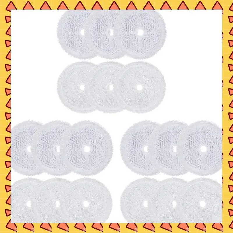 

A008 9X многоразовые сменные подушечки для швабры, совместимые с Bissell 3115 Spinwave Hard Floor Expert, робот-пылесос для влажной и сухой уборки