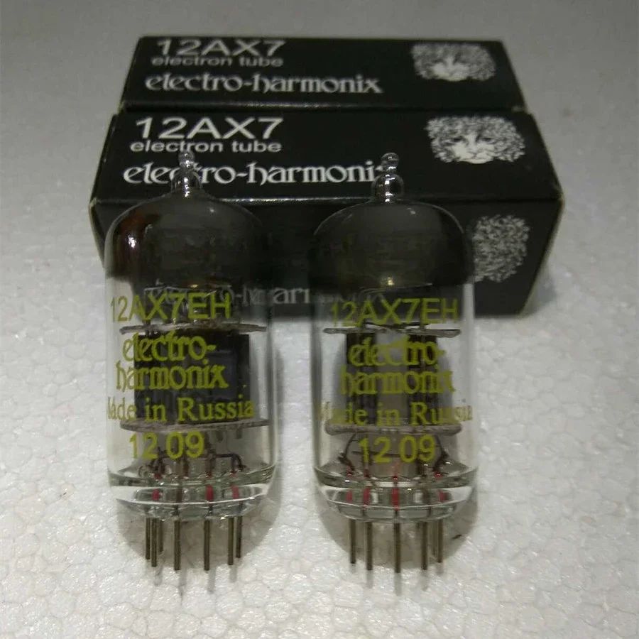 2PCS Original Russia Electro-harmonix Electronic Tubes EH 12AX7 Can Repalce 5751 7025 ECC83 6N4 12AX7B