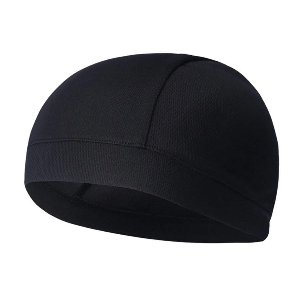 

Cycling Quick Dry Inner Cap High Elasticity Moisture Wicking Sweat Absorbent Liner For Men Women Black Cycling
