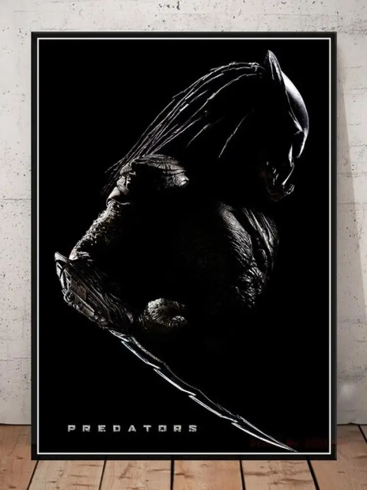 The Predator Poster Retro Hot Classic Horror Movie Pictures Canvas Wall Art Quality Painting for Living Room Home Decor