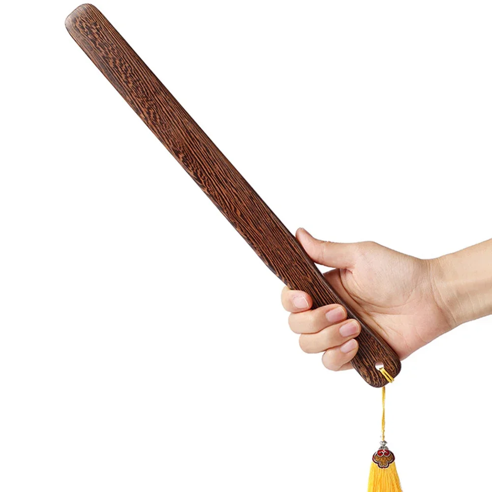 37CM Solid Wood Handwork Make Riding Crop Whip,Spanking Paddle Whip,Handmade Knight Equipment