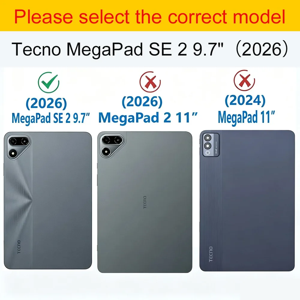 Funda Case For TECNO MegaPad SE 2 9.7