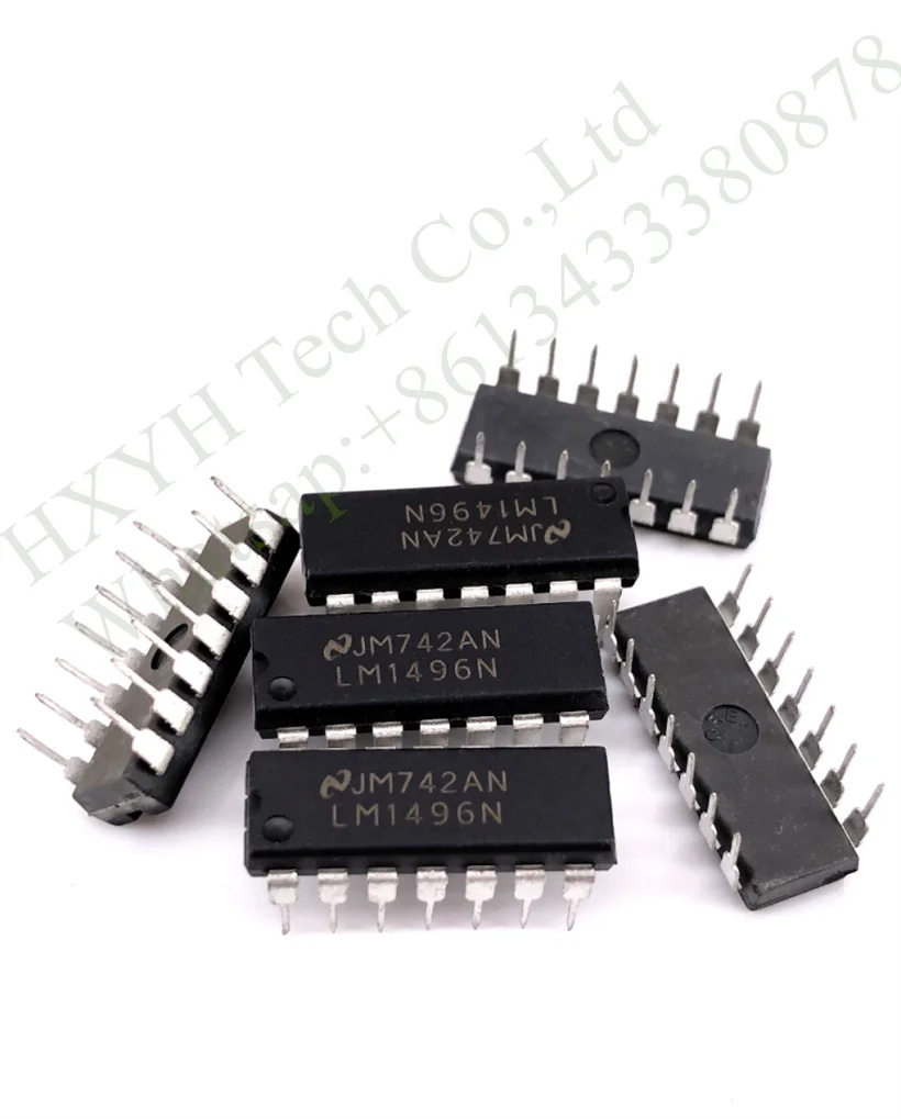 (10pcs/Bag) LM1496N MC1496P LM1496 DIP-14 Balanced Modem Chip
