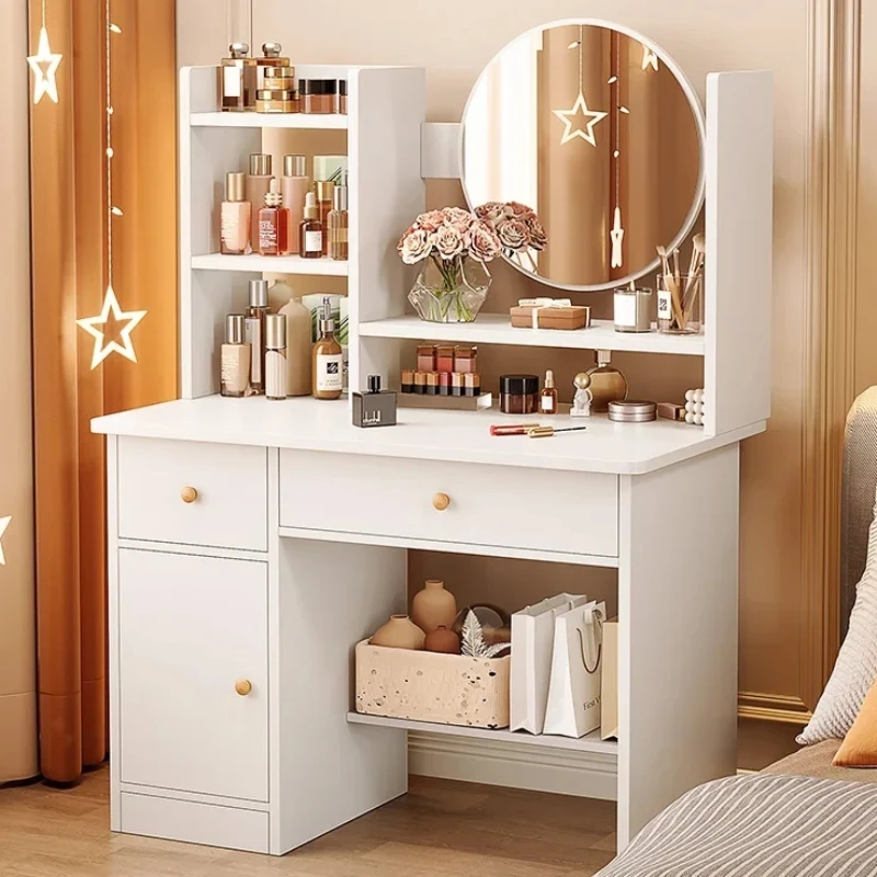 Organizers Girl Dresser Table White Teenagers Desk Mirror Dressing Table Side Women Penteadeiras De Maquiagem Room Furniture